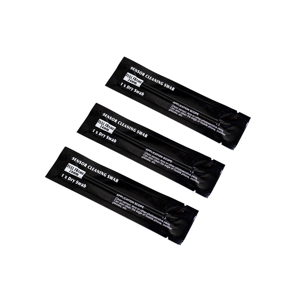 6x Cotonete De Limpeza 24mm Sensor Full Frame  Câmera  (Secos)