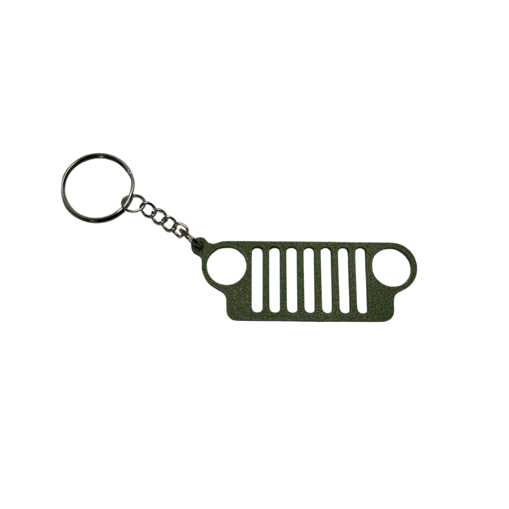 Chaveiro Grade Jeep Universal – Inspirado no Clássico Willys Militar