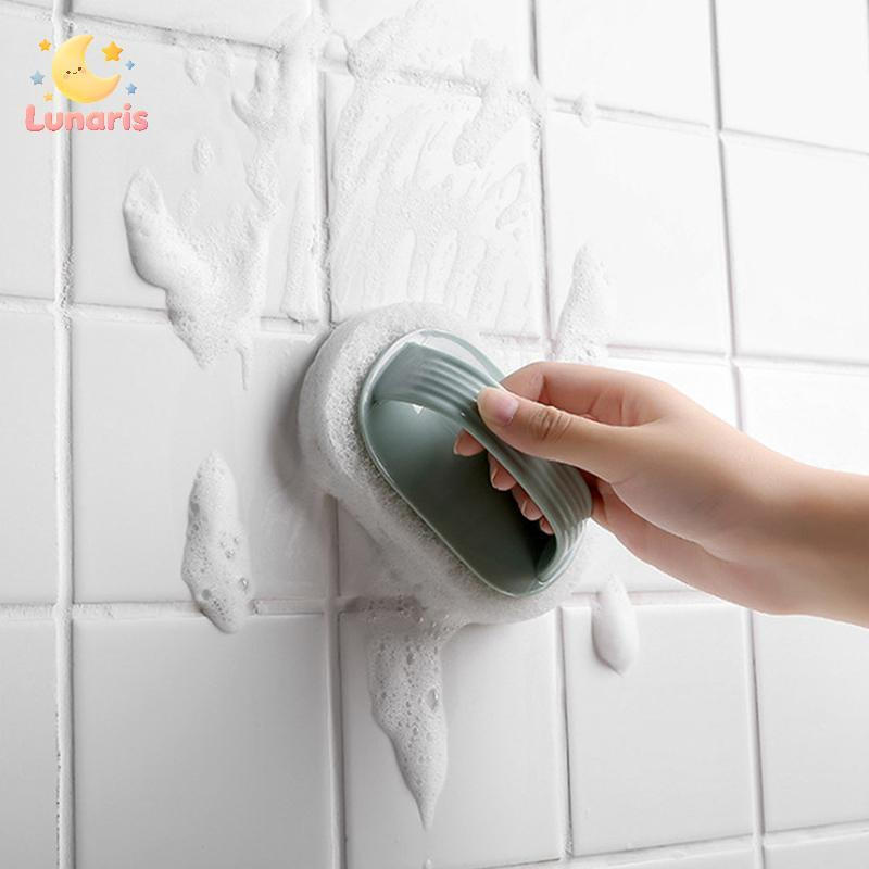Lunaris Kitchen Cleaning Wall Cleaning Bath Brush Bathroom Toilet Kitchen Glass Handle Sponge Bottombathtub Ceramic