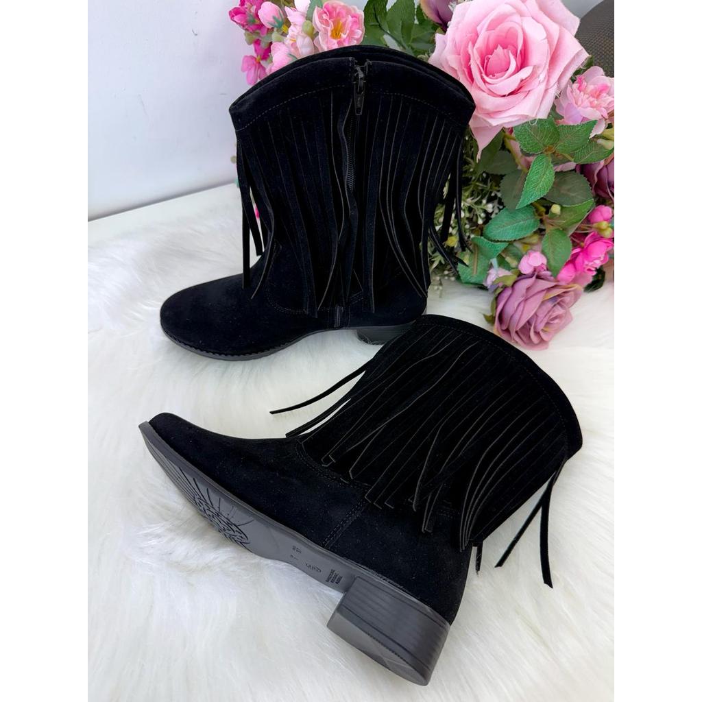 Bota\Coturno StarPink Love Preto Tamanho:21;Cor:Preto (BTCTNSTPNKLVPRT21)