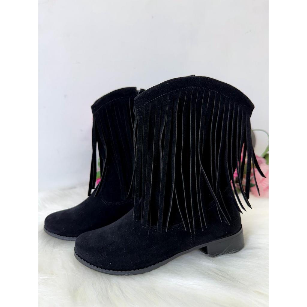 Bota\Coturno StarPink Love Preto Tamanho:20;Cor:Preto (BTCTNSTPNKLVPRT20)