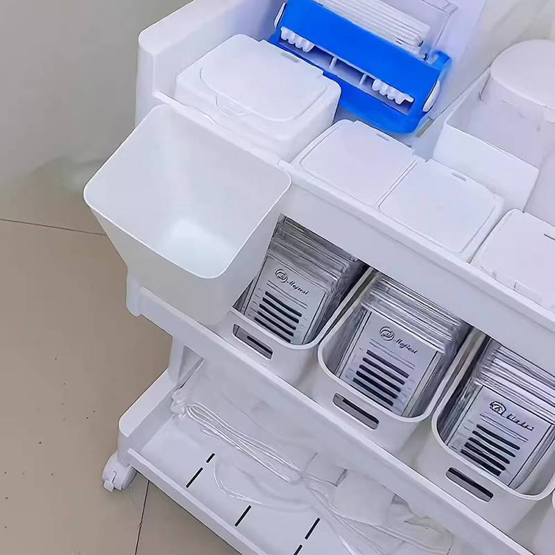 TSBR Casa Ba Pendurado Cesta De Armazenamento De Plástico Cozinha Banheiro Mini Organizadores Pequenas Coisas Caixa Port