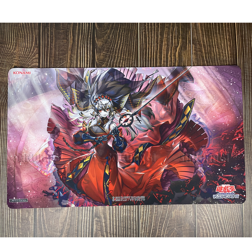 Yu-Gi-Oh Red Cartesia , O Tapete De Cartão De Jogo Virtuoso Playmat YGO Mat KMC TCG OGC CCG YuGiOh-186