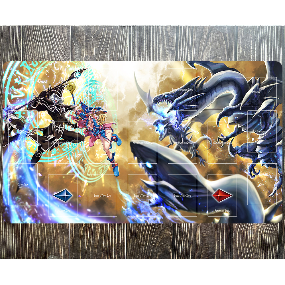 Yu-Gi-Oh Playmat Mágico Escuro Olhos Azuis TCG Pad YGO Mat Yugioh-217