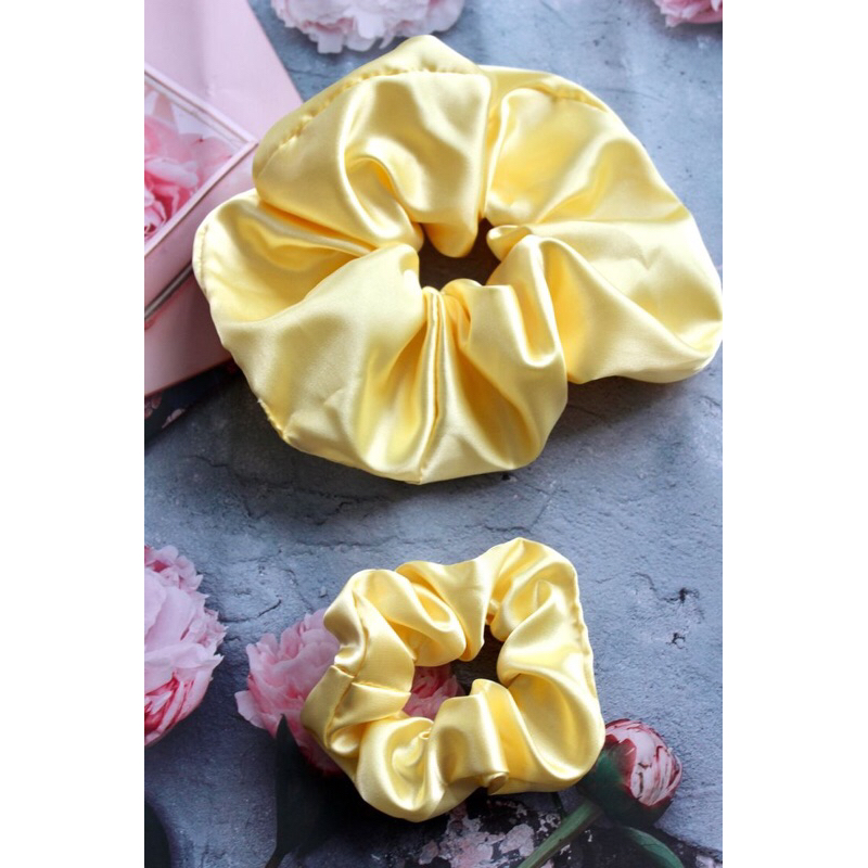 10 xuxinha cetim Amarelo Manteiga