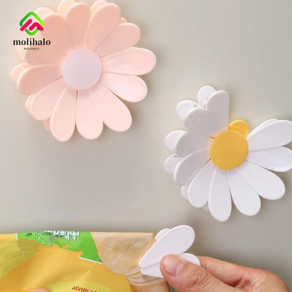 Ímãs De Geladeira MOLIHALO , Clipe Multifuncional De Pétalas 2 Em 1 , Tipo Flor