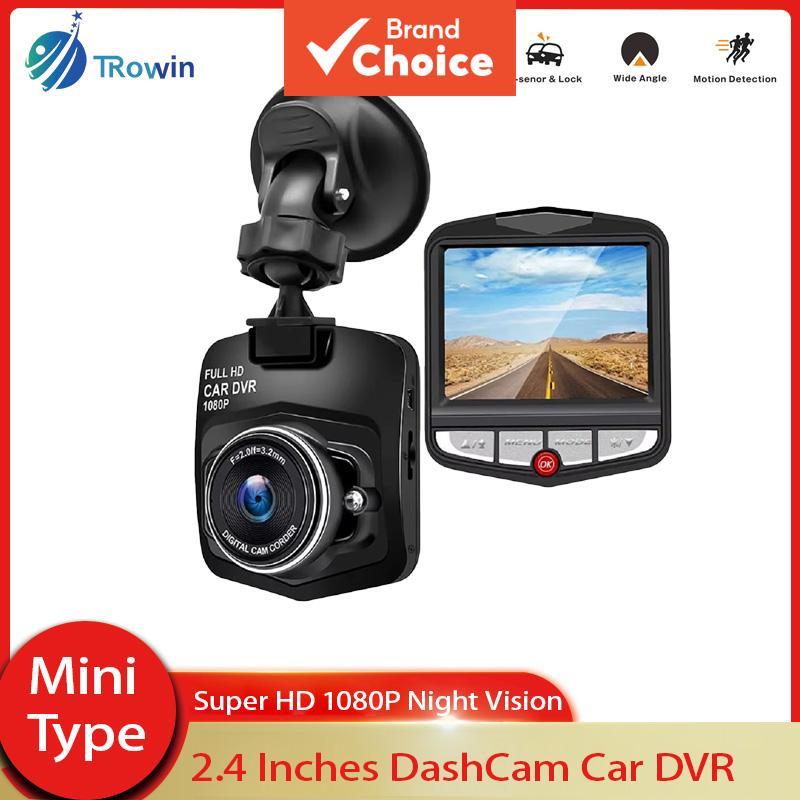 Saimili 2.4 Polegadas 1080p HD Dash Cam Carro Dvr Visão Noturna Mini Gravador Gravação Em Loop