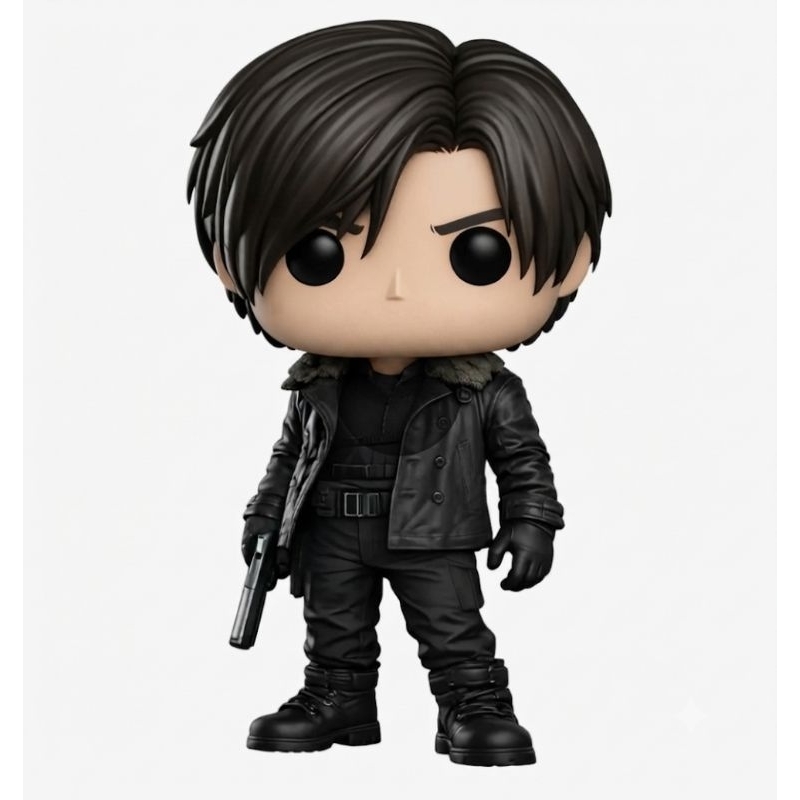 Boneco Leon S. Kennedy (Resident Evil Requiem) - Impressão 3D