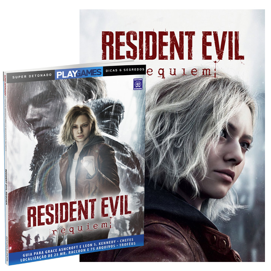 Kit - Detonado Resident Evil Requiem + Pôster Gigante