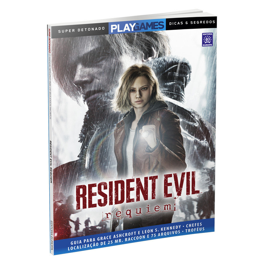 Livro - Resident Evil Requiem - Detonado - 52 páginas