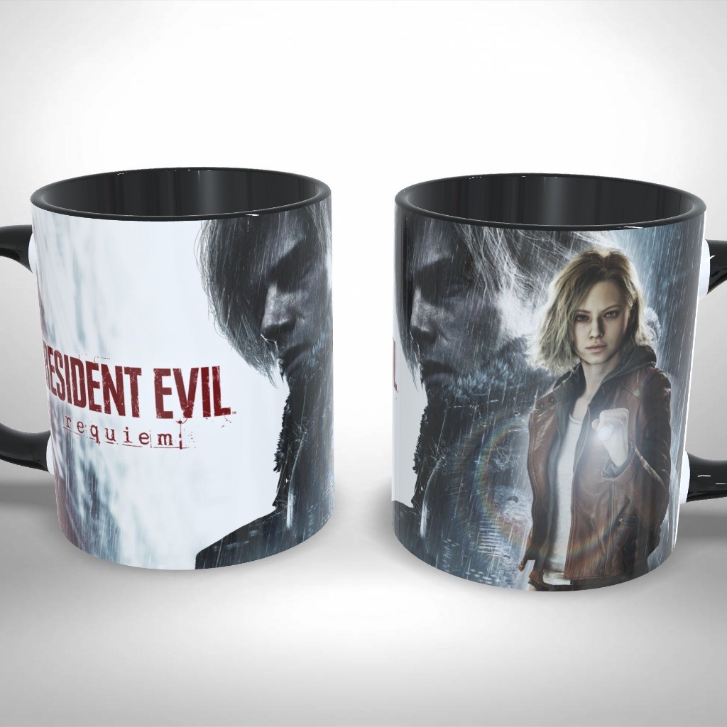 Caneca Personalizada - Resident Evil 9 Requiem Game Série Geek