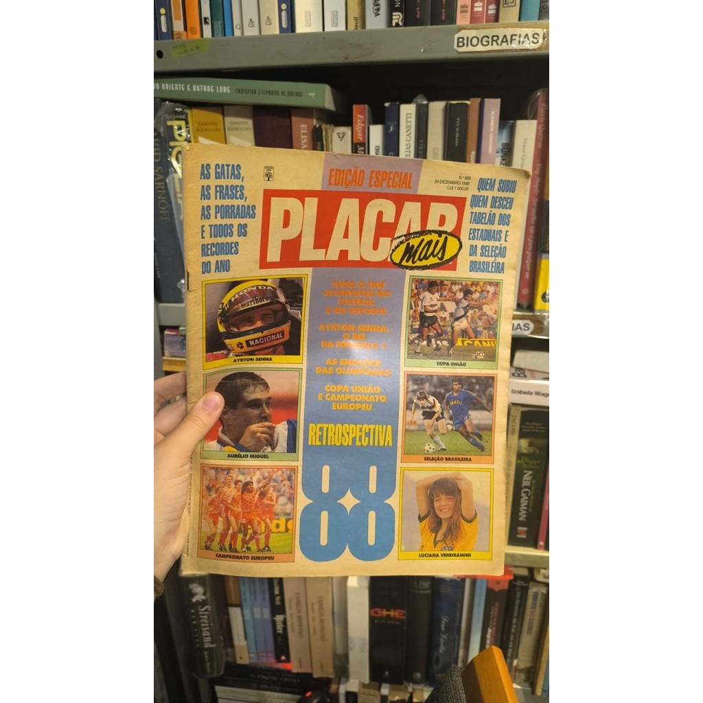 PLACAR mais - Retrospectiva 88 - N 969 1988 autor Revista Placar
