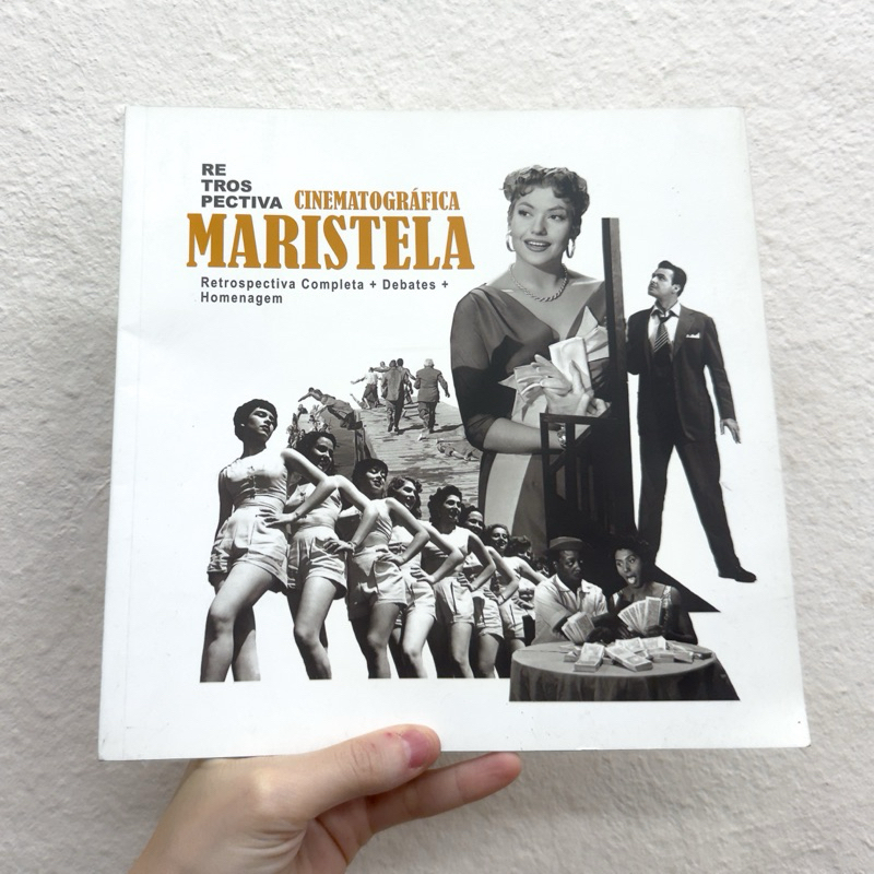 Livro Retrospectiva Cinematográfica Maristela | Brechó | Bazar | Desapego | Sebo