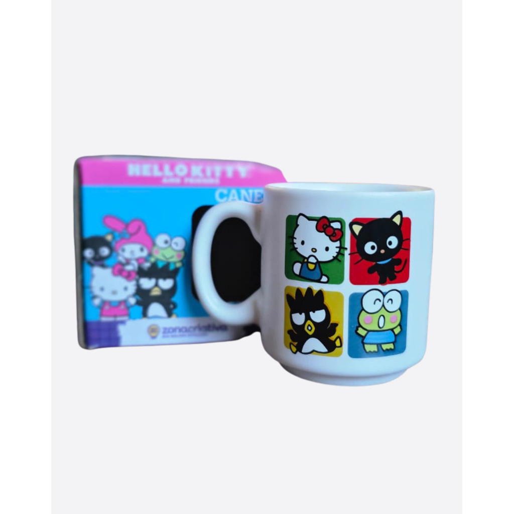Caneca Mini Personagens Tina Empilhável P Coleção Cor Hello Kitty E Amigos