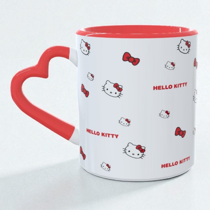 Caneca Hello Kitty My Melody Kuromi personalizada Porcelana