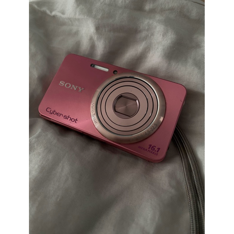Sony Cyber-shot W570 Rosa - Funcionando com Defeito (Peças)
