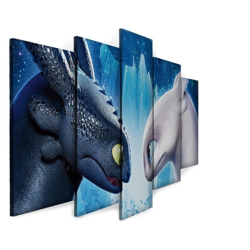 Quadro Decorativo Sala Quarto Banguela e Fúria da Luz