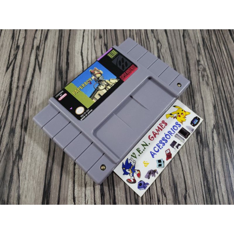 PAPER BOY 2 P/ SUPER NINTENDO + GARANTIA!!!