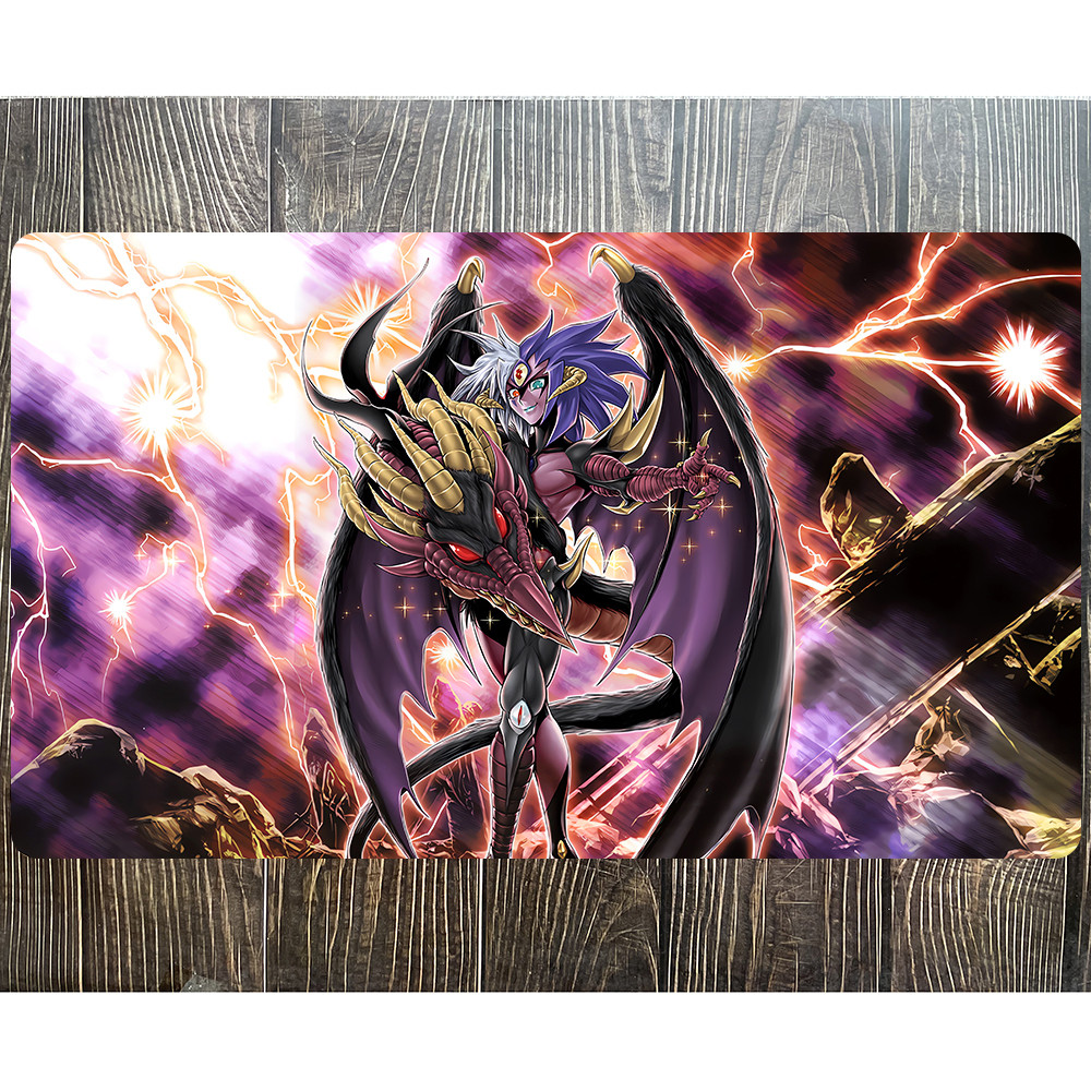 Yu-Gi-Oh Playmat Yubel-O Amoroso Defensor Para Sempre YGO KMC TCG YuGiOh Mat M-344
