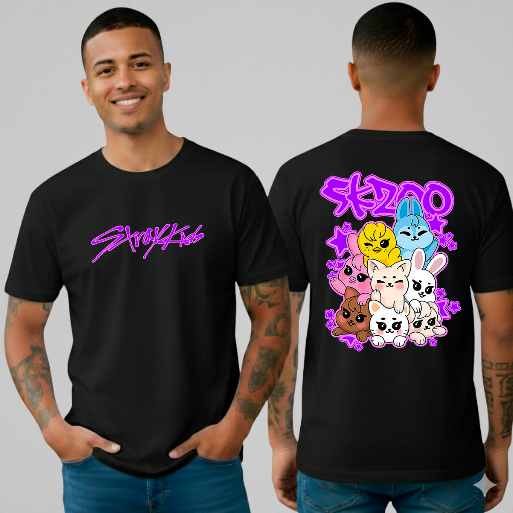 camiseta camisa Skzoo Kpop Stray Kids SKZ roli