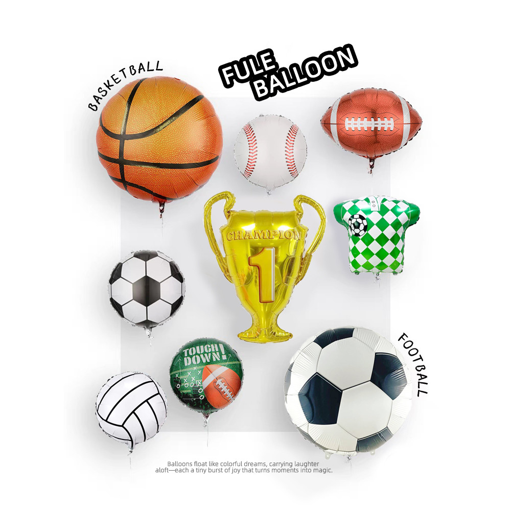 Tema da copa do mundo futebol festa de aniversário das crianças decoração suprimentos balão de basquete noite tarde tend