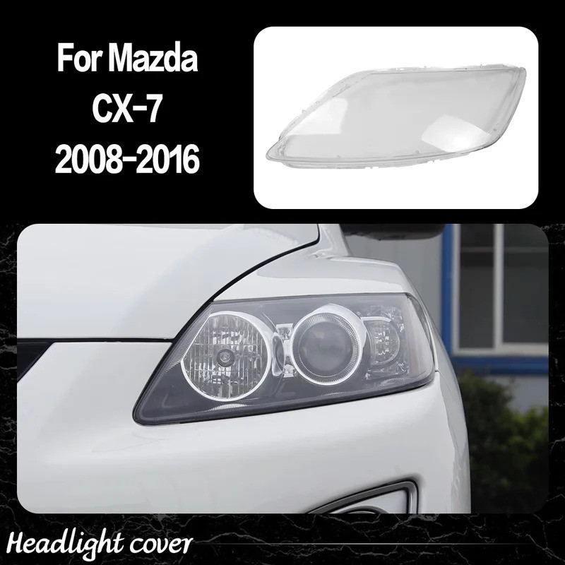 Capa Do Farol Para Mazda CX-7 2008 2009 2010 2011 2012 2013 2014 2015 2016 Transparente HB