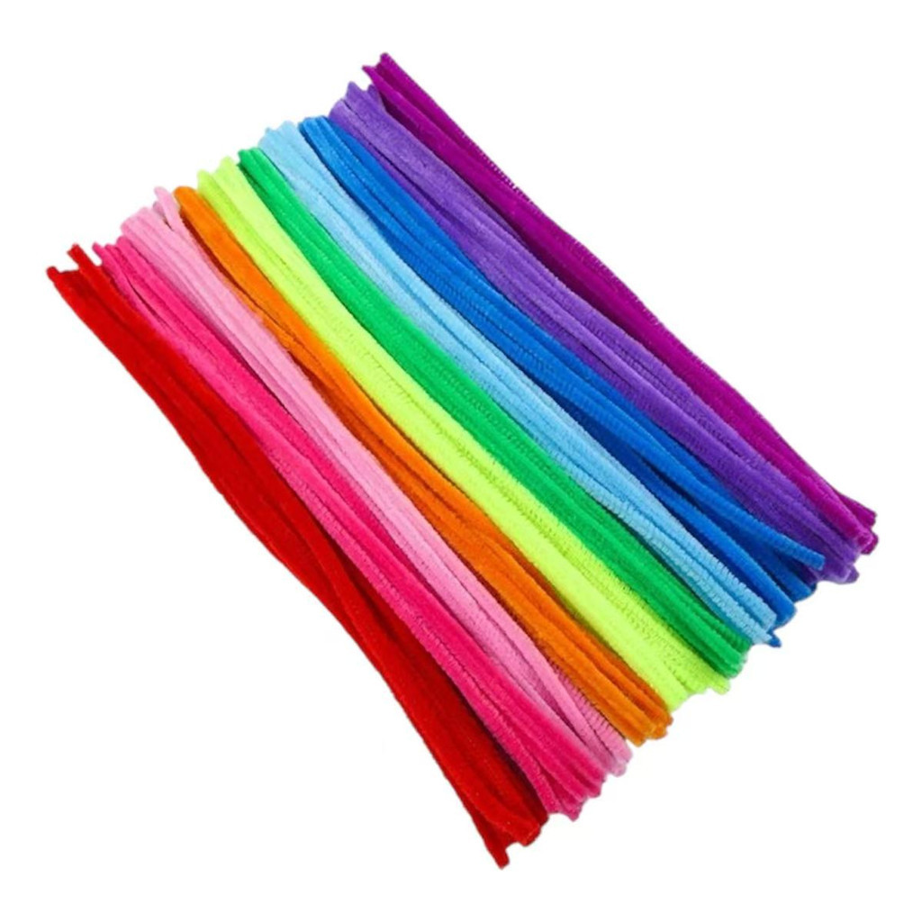 Haste De Chenille Cores 30cm 30-400 Unid Limpador De Cachimbo diy