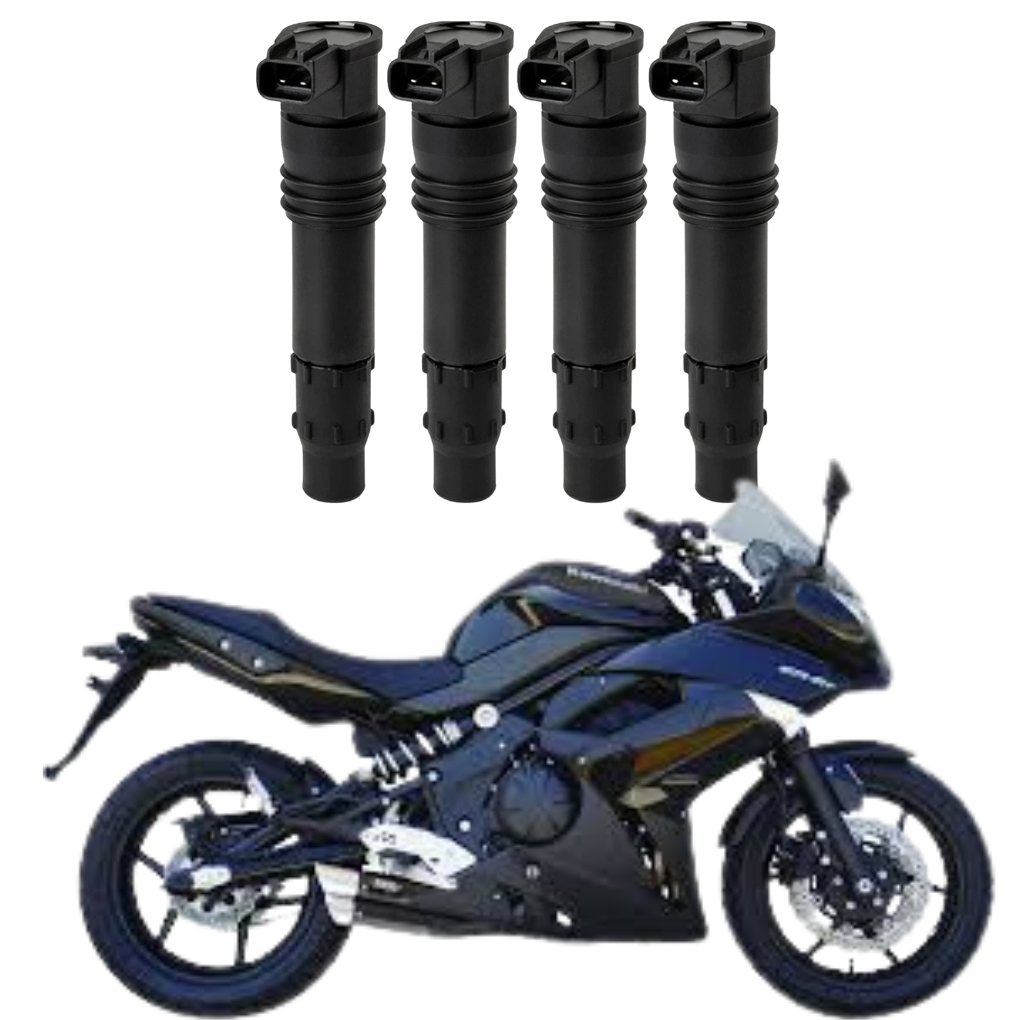 4 Bobina de Ignição Cachimbo de Vela KAWASAKI EX650A 129700-4400