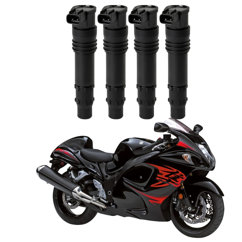 4 Bobina de Ignição Cachimbo de Vela Suzuki 2012 Hayabusa Gsx1300r 129700-4400