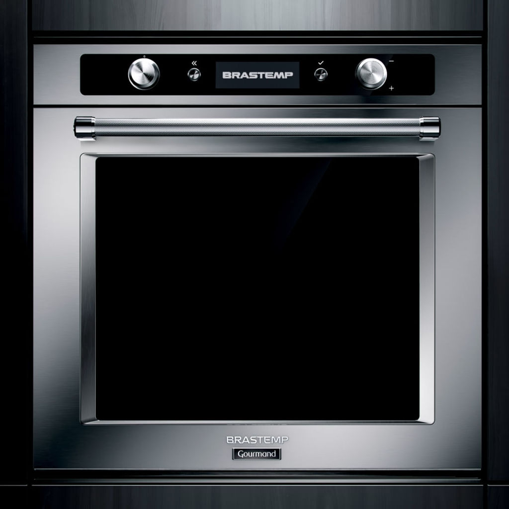 Forno Brastemp de Embutir Elétrico Gourmand 73 Litros Inox BOC60BRBNA