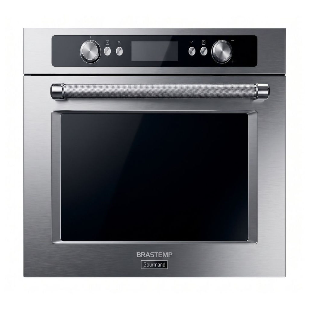 Micro-ondas Brastemp de Embutir Gourmand 40 Litros Inox BMO45AR