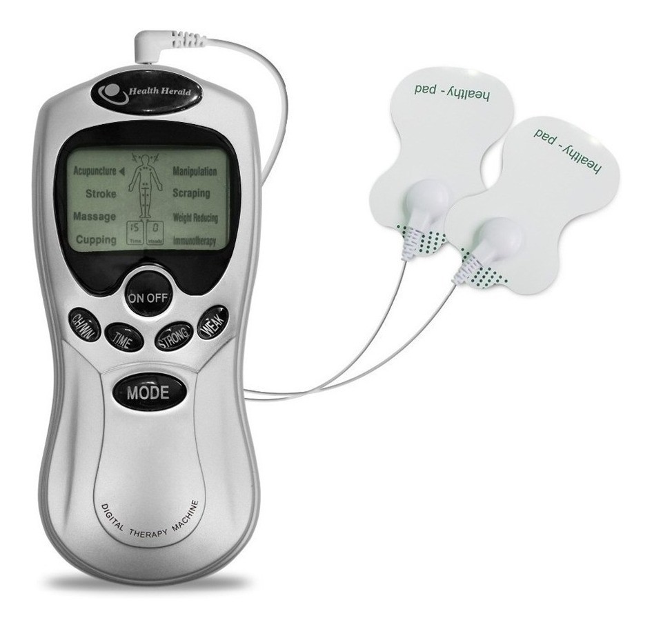 Digital Therapy Machine Massageador Muscular - 4 Eletrodos