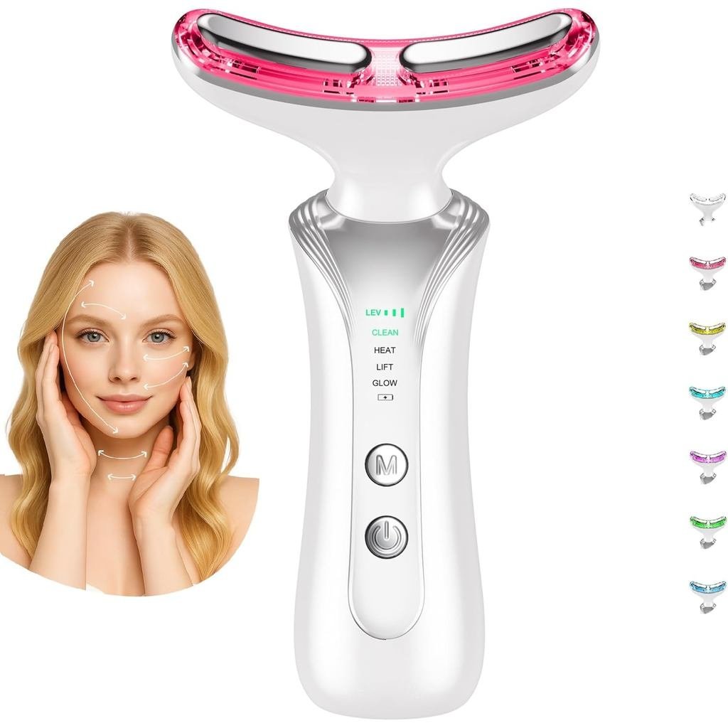 Therapy 1 - Ferramenta Facial Portátil de Luz Vermelha para Pele e Uso Multifuncional para Pele Clara, Massageador Facia