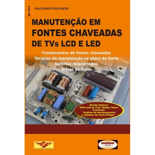 Livro Manutenção em Fontes Chaveadas em TVs LCD e LED