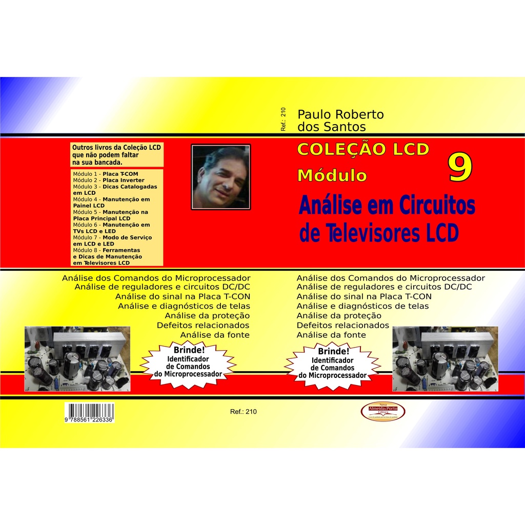 Livro Análise de Circuitos TVs LCD Coleção LCD V.09