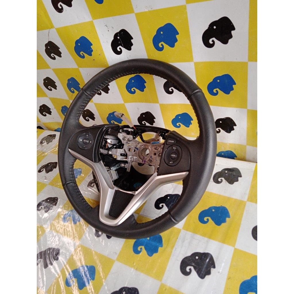 Volante De Direção Original Comando Som Honda Fit 2019 2020