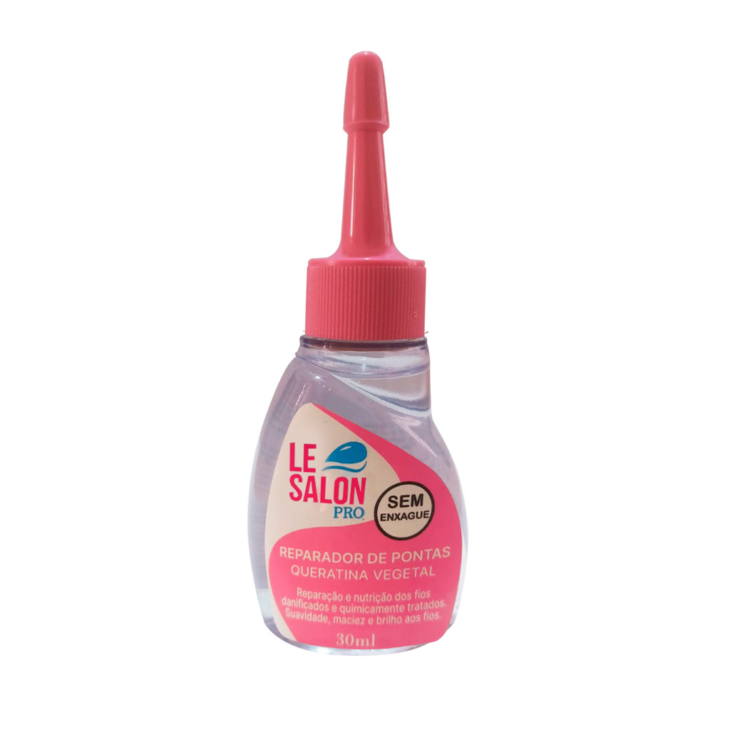 Óleo Tratamento Reparador de Pontas Queratina Vegetal 30ML - Le Salon Pro