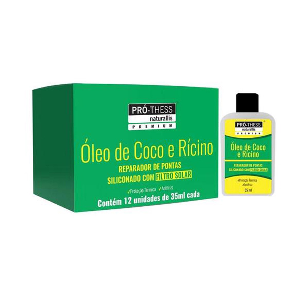 PRÓ THESS REPARADOR DE PONTAS OLEO DE COCO/RÍCINO 35ML