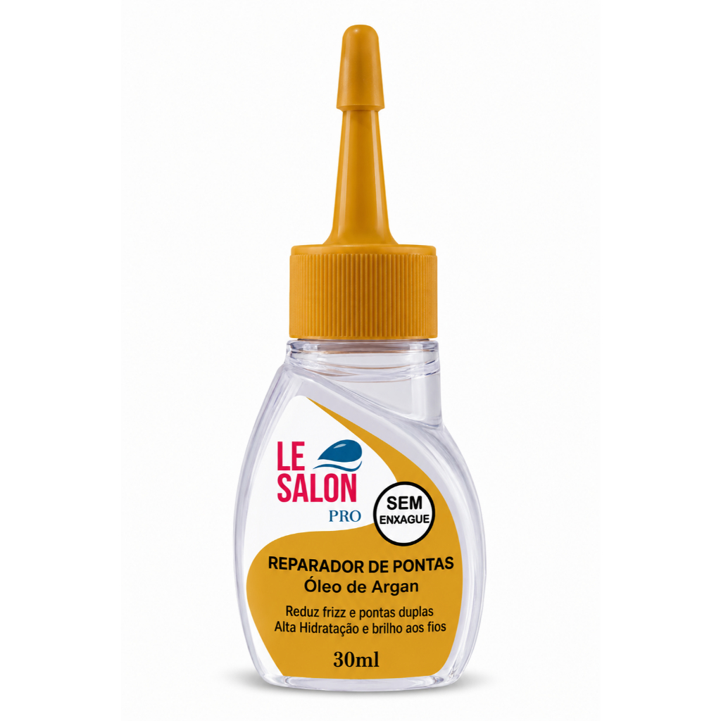 Óleo Tratamento Reparador de Pontas Óleo de Argan 30ML - Le Salon Pro