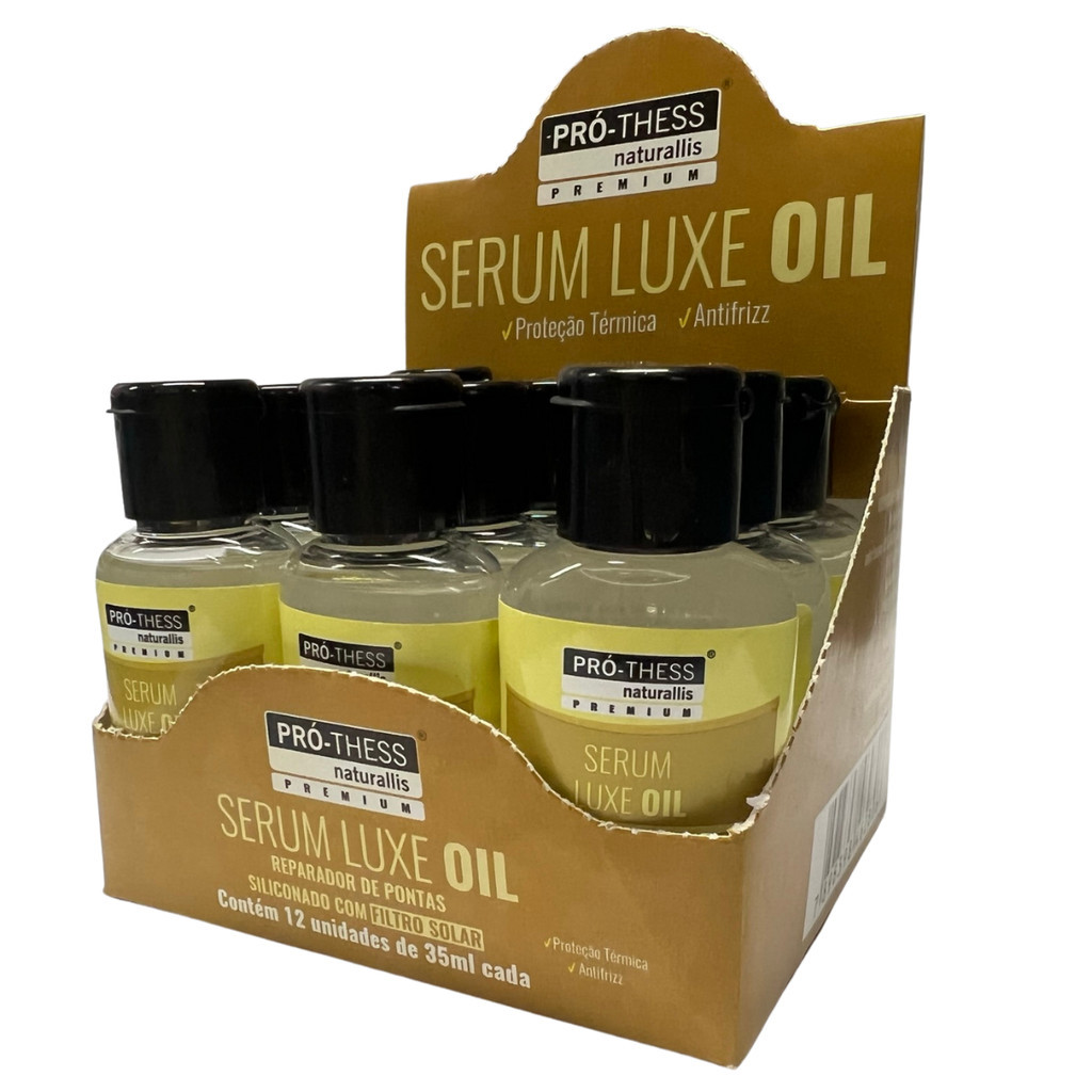 Reparador de Pontas Sérum Luxe 35ml Pró Thess Caixa Com 12 Unidades