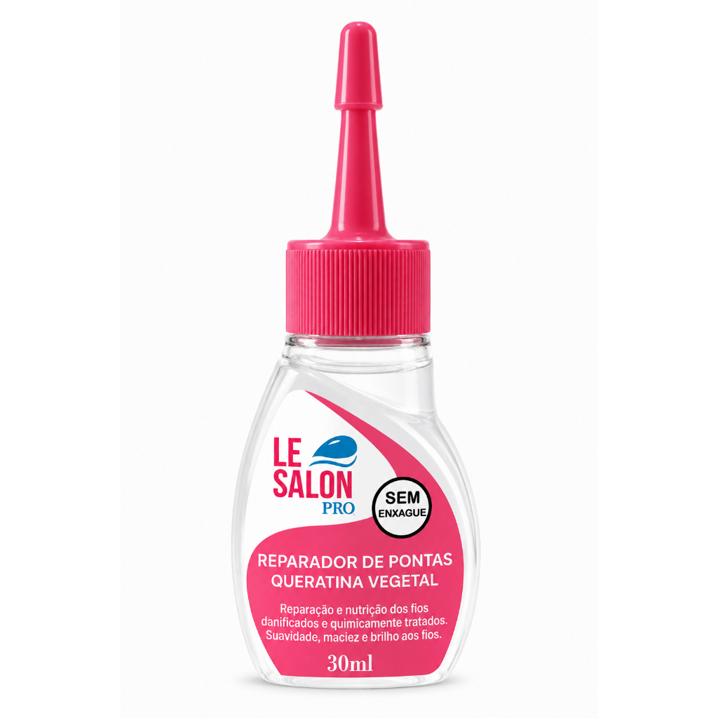 Óleo Reparador de Pontas Queratina Vegetal 30ML - Le Salon Pro