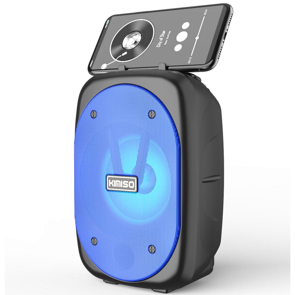Caixa De Som KM 1003 Portátil Wireless Speaker Bluetooth Usb Fm Sd Aux KELLYSPACE KL10032