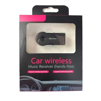 Adaptador Bluetooth Automotivo CAR WIRELESS Receptor de Áudio Wireless para Carro, Som e Dispositivos AUX