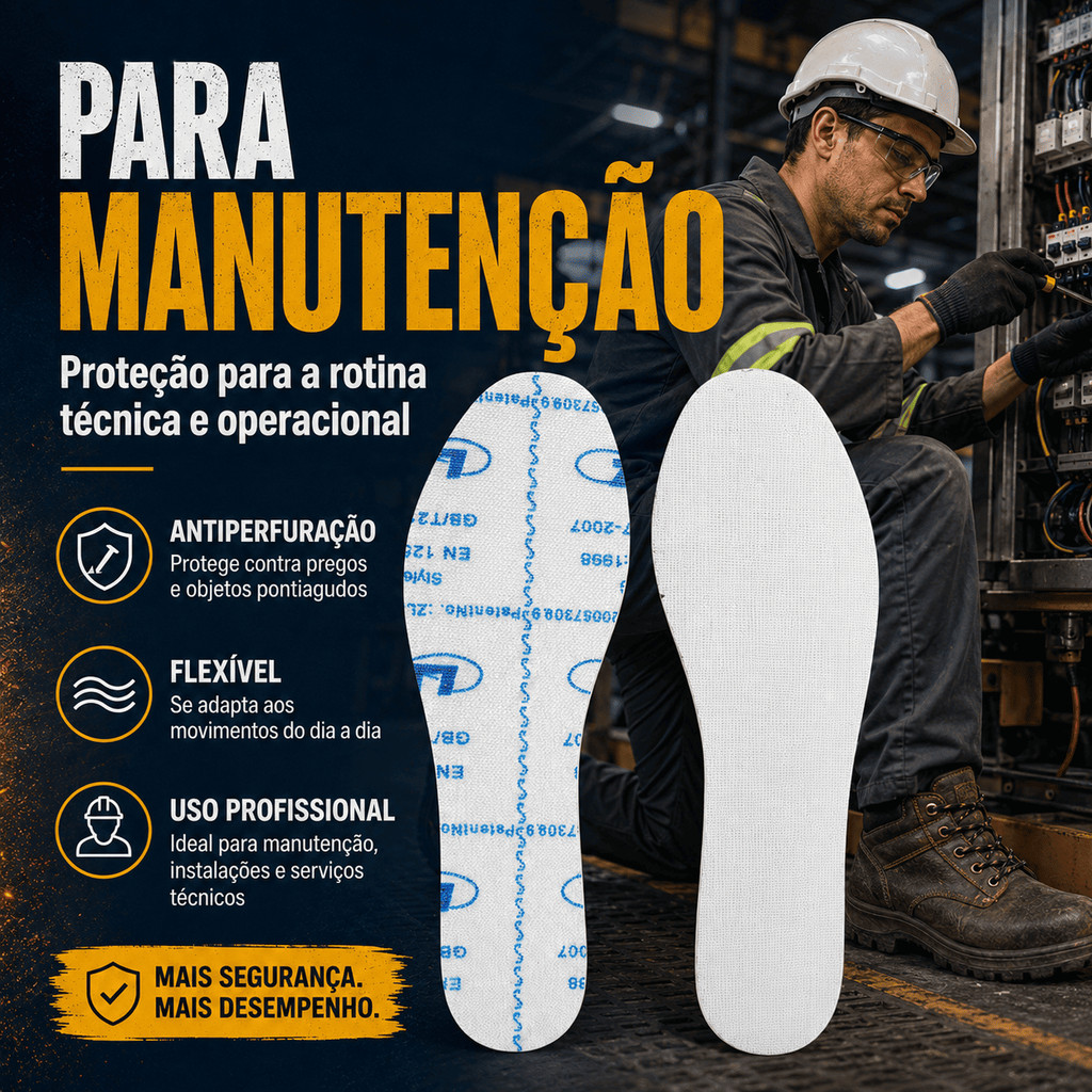 Palmilhas De Sapato De Trabalho Para Funcionários De Segurança Inserções De Reposição De Comprimento Total Sapatos E Bot