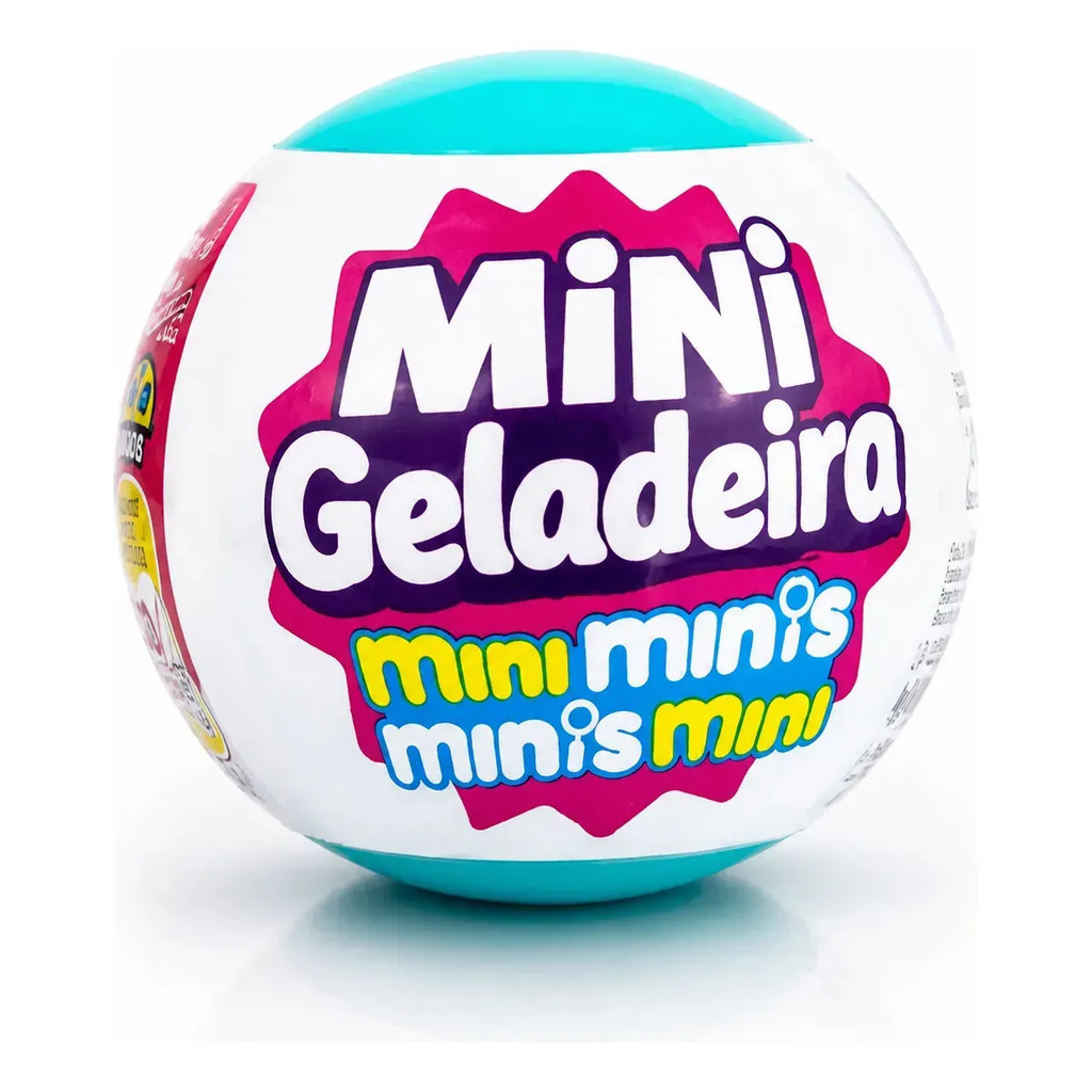 Bola Surpresa Zuru Mini Brands Fill The Fridge Geladeira