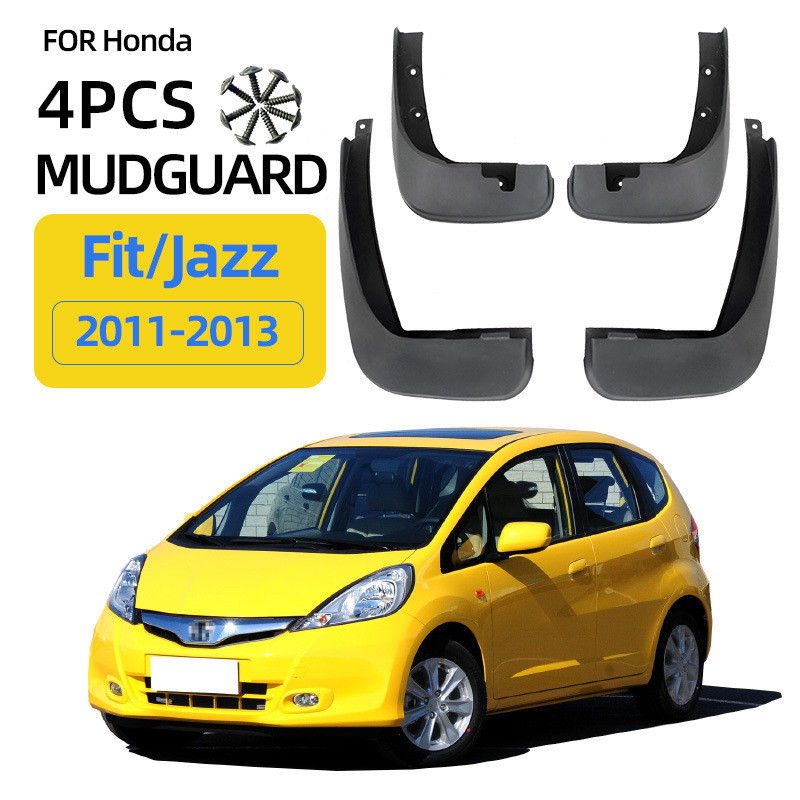 Adequado para 2011-2013Honda Fit Honda Fit Jazz Acessórios para guarda-lamas de carro Estoque pronto de fábrica