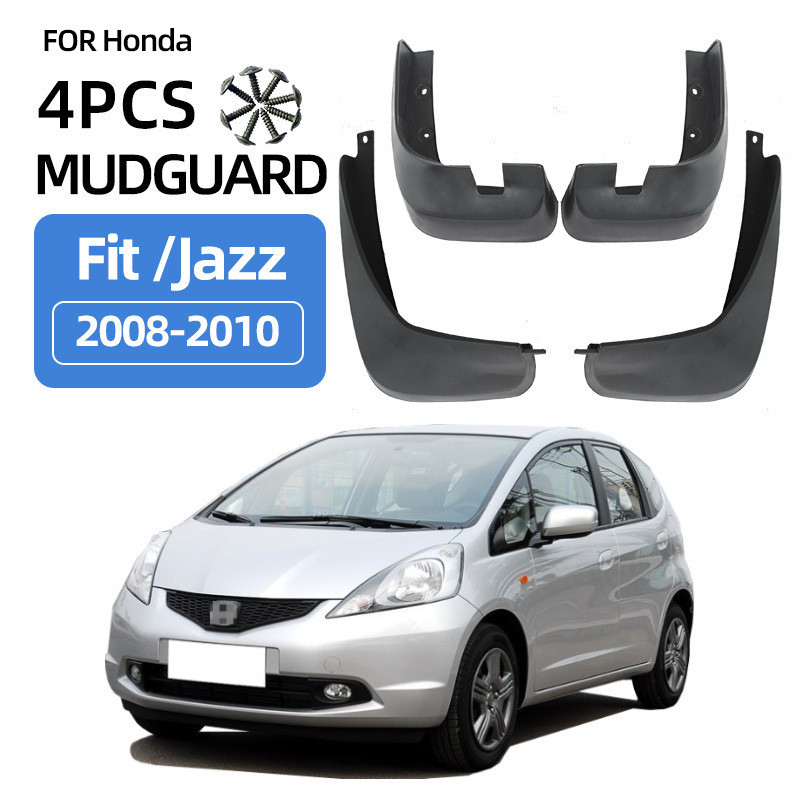 Adequado para 2008-2010Honda Fit Honda Fit Jazz Acessórios para guarda-lamas de carro Estoque pronto de fábrica