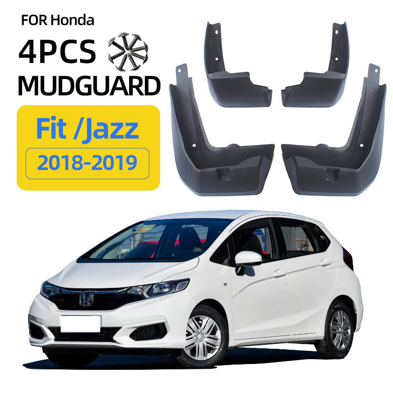Adequado para 2018-2019Honda Fit Honda Fit Jazz Acessórios para guarda-lamas de carro Estoque pronto de fábrica