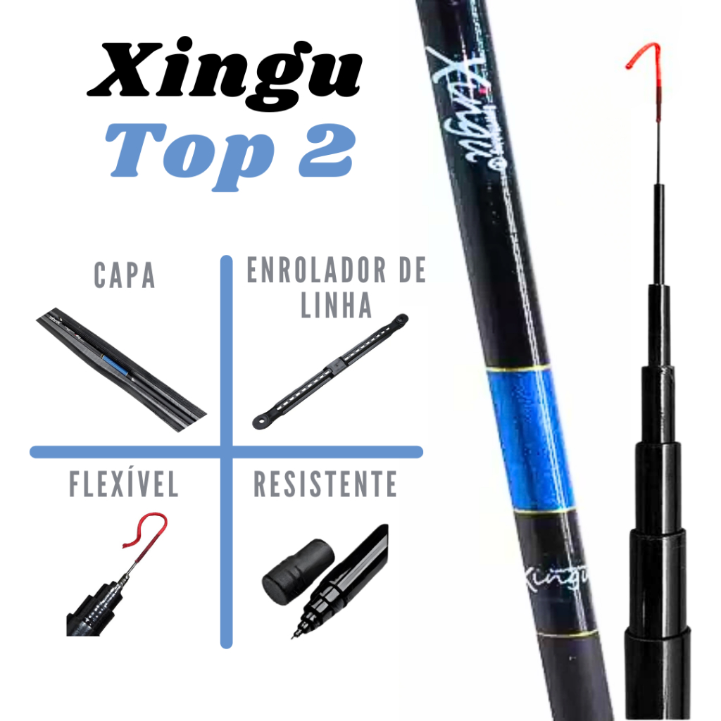 Kit Completo Telescópica De Mão Lisa Vários Tamanhos Fibra de Vidro Carbono Capa Enrolador de Linha