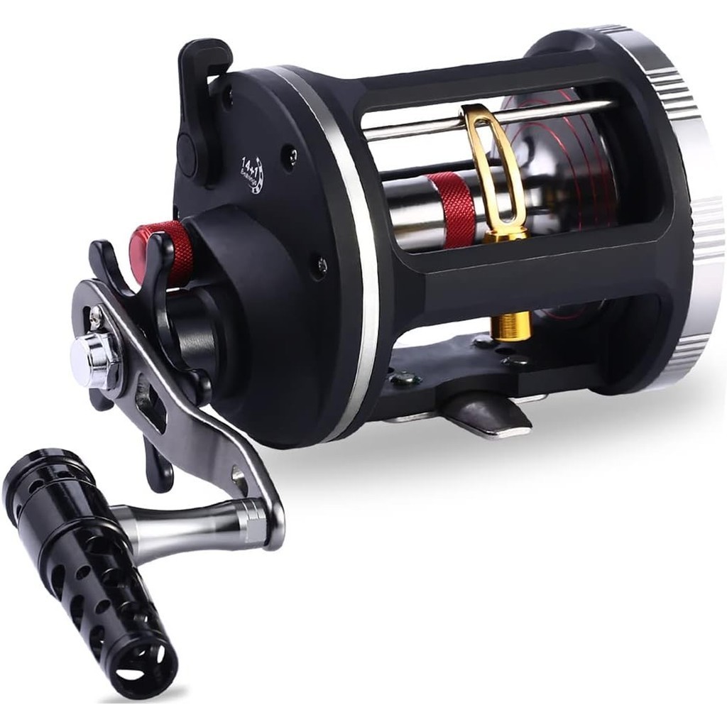 CARRETILHA DE PESCA REELSKING TA 4000 - 15 ROLAMENTOS - DRAG:28KG - PESCA PESADA - MARINIZADA